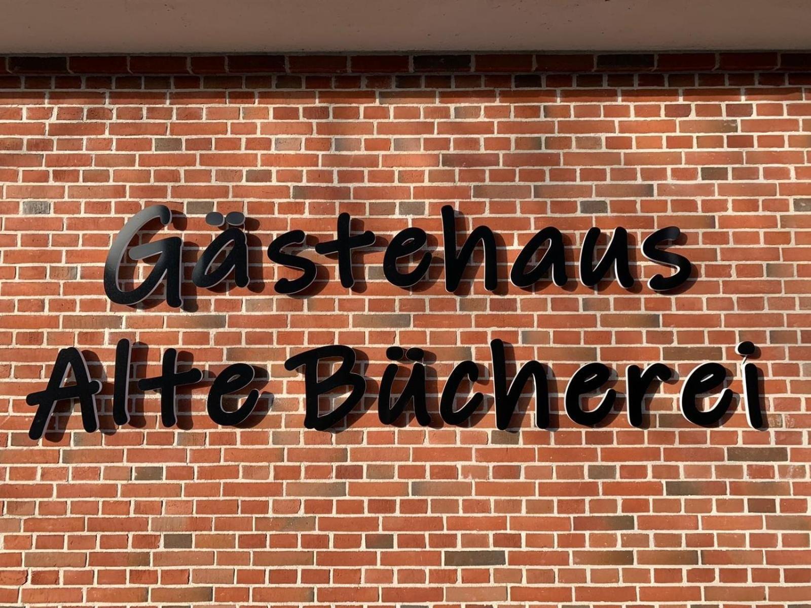 Ferienapartment Alte Bücherei Mittelangeln Exterior foto