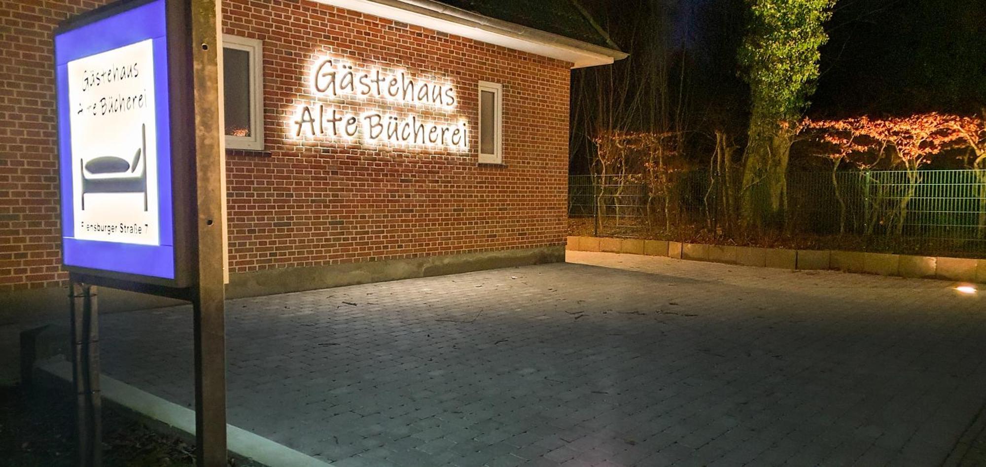 Ferienapartment Alte Bücherei Mittelangeln Exterior foto
