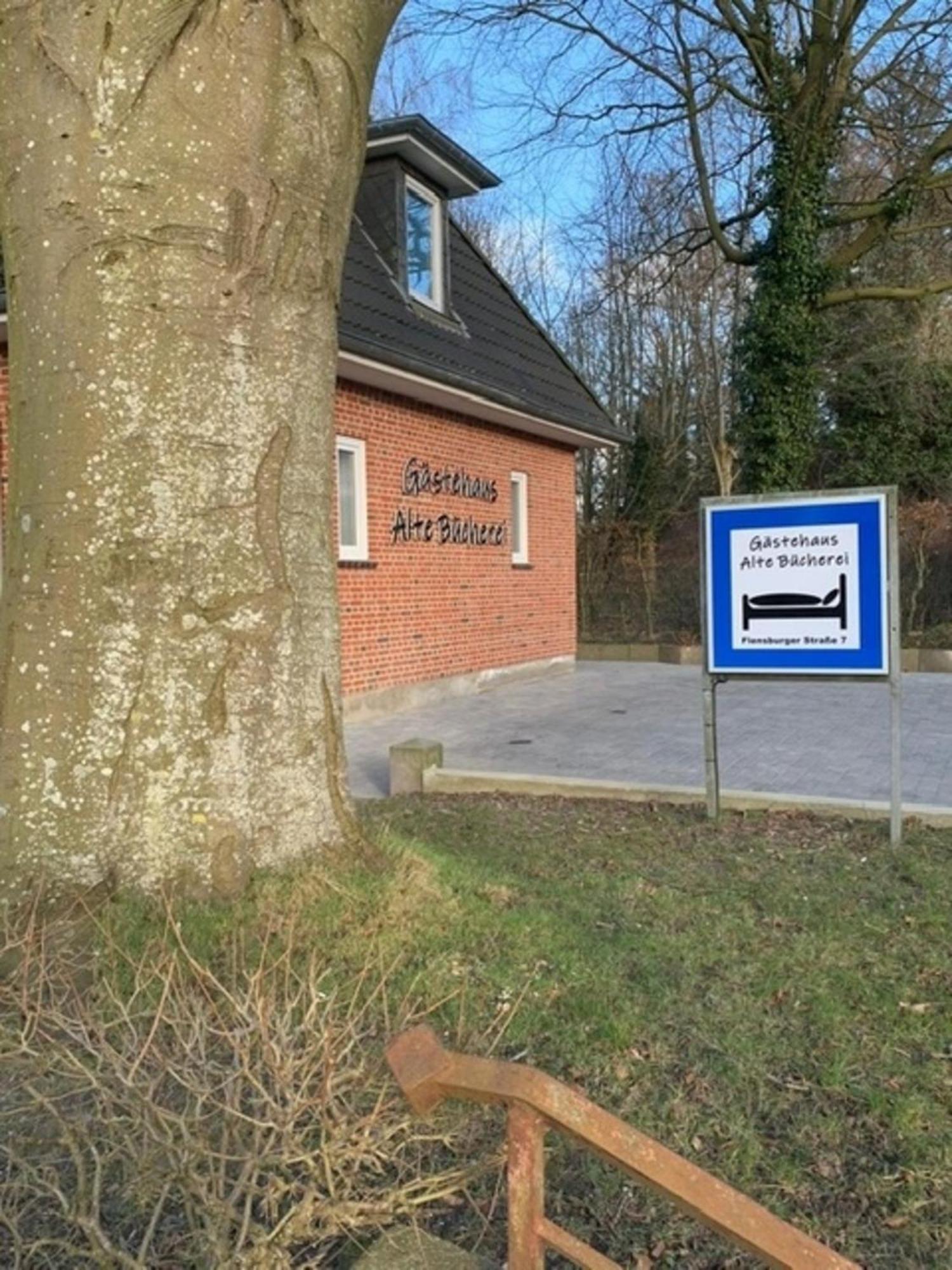 Ferienapartment Alte Bücherei Mittelangeln Exterior foto